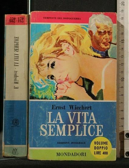 La Vita Semplice - Ernst Wiechert - copertina