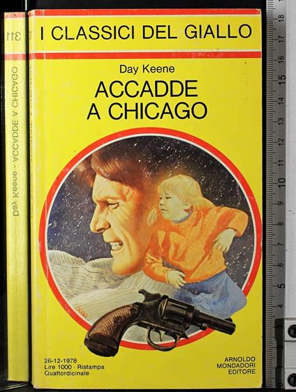 Accadde a chicago - Day Keene - copertina