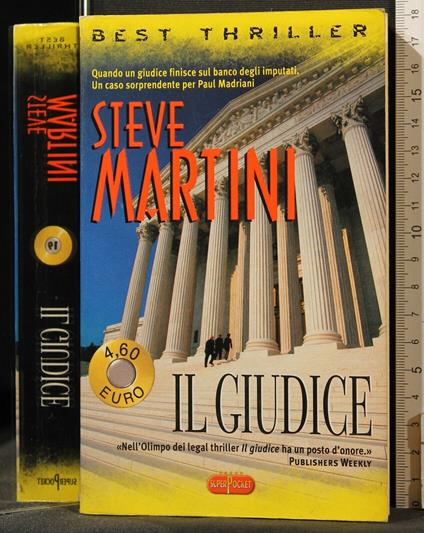 Il Giudice - Steve Martini - copertina