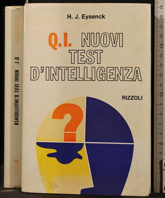 Qi Nuovi Test - Hans J. Eysenck - copertina