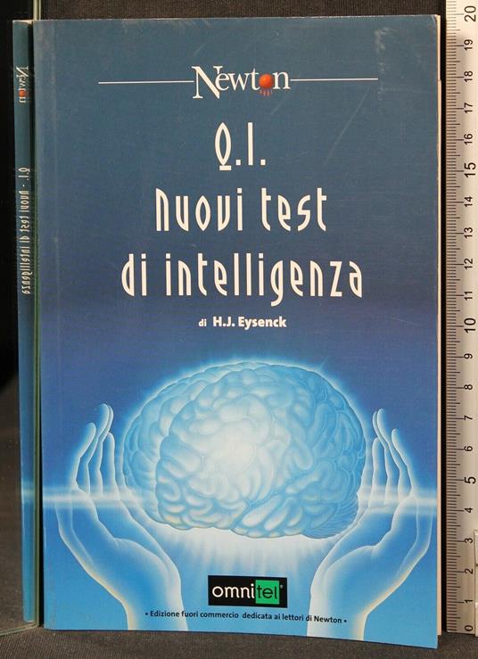 Q I. Nuovi Test di Intelligenza - Hans J. Eysenck - copertina