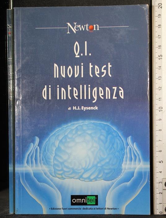 Q I. Nuovi Test di Intelligenza - Hans J. Eysenck - copertina