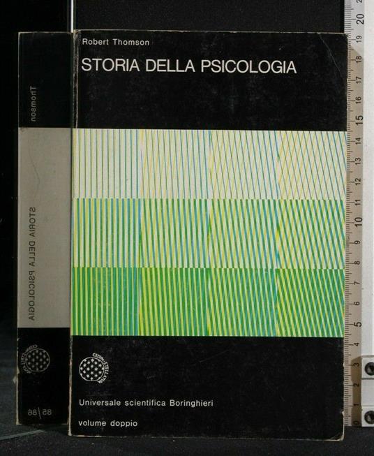 Storia Della Psicologia - Robert Thomson - copertina