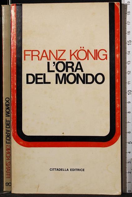 L' Ora del mondo - Franz König - copertina