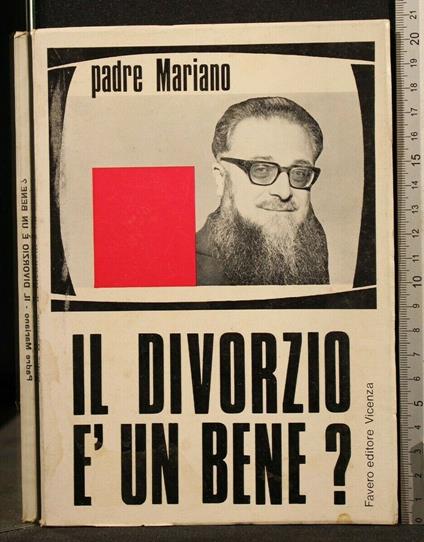 Il Divorzio è Un Bene? - Mariano da Torino - copertina