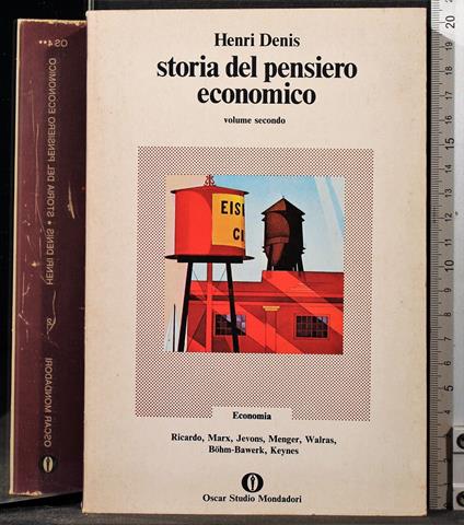 Storia del pensiero economico. Vol 2 - Henri Denis - copertina