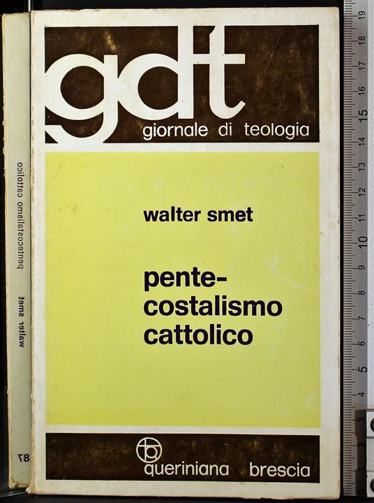 Pentecostalismo cattolico - Walter Smet - copertina