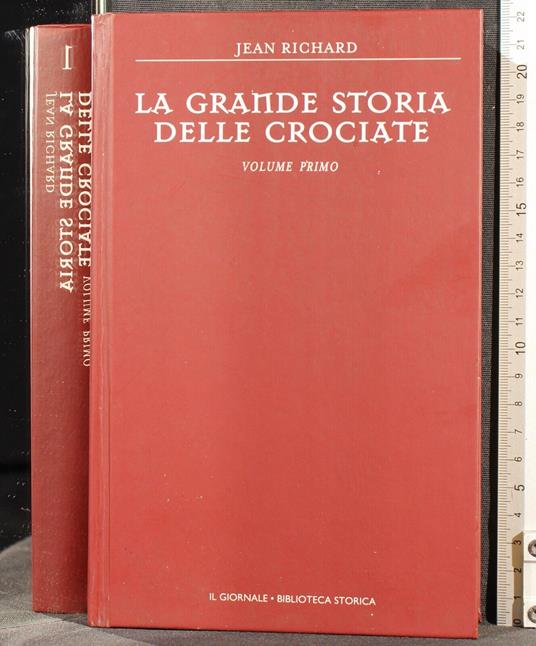 La grande storia delle crociate. Vol 1 - Jean Richard - copertina