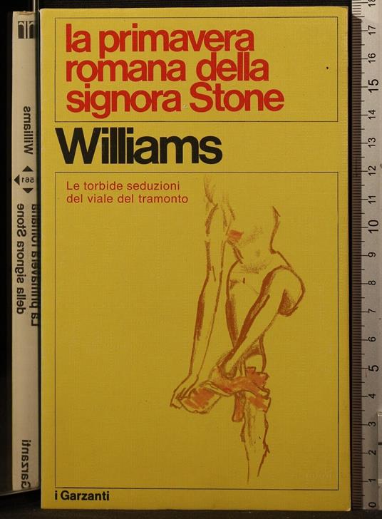La primavera romana della signora Stone - Williams - copertina