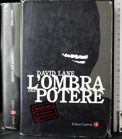 L' ombra del potere - David Lane - copertina