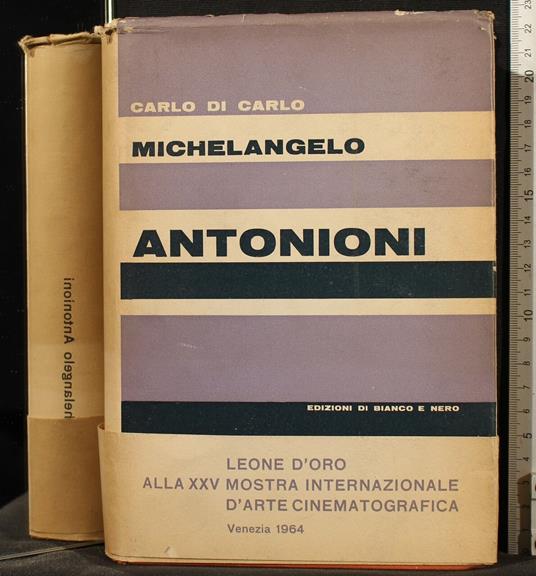 Michelangelo Antonioni - Carlo Di Carlo - copertina