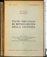 Piano oganico rinnovamento della giustizia