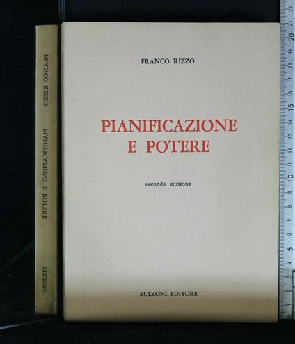 Pianificazione e Potere Vol.2 - Franco Rizzo - copertina