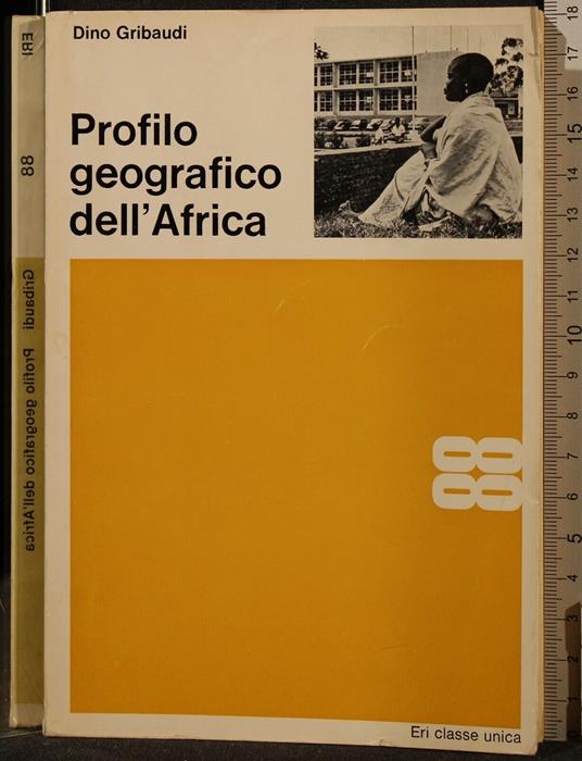 Profilo Geografico Dell'Africa - Dino Gribaudi - copertina