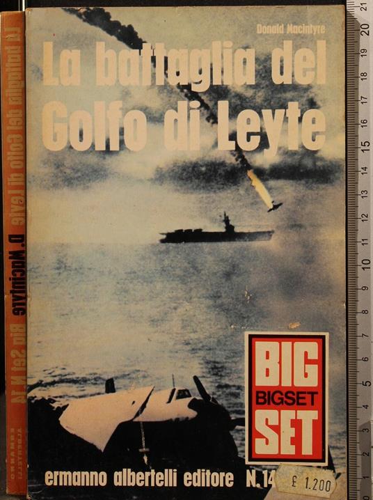 La Battaglia Del Golfo di Leyte - Donald Macintyre - copertina