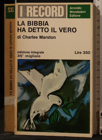 La Bibbia da Detto Il Vero - Charles Marston - copertina