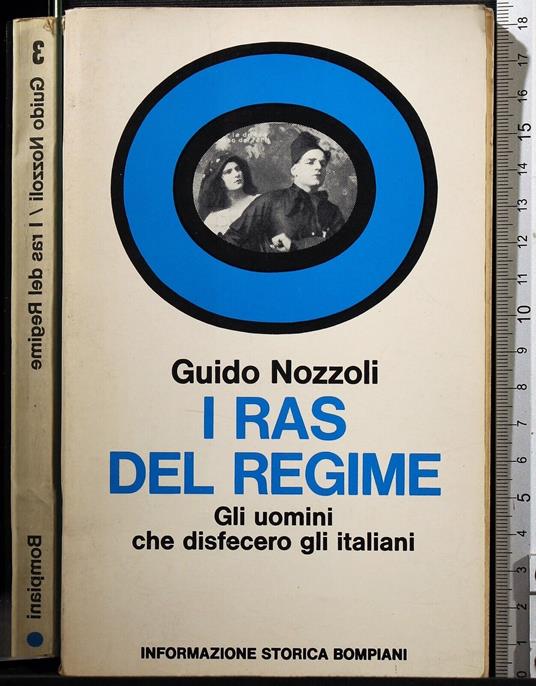 I Ras del regime - Guido Nozzoli - copertina