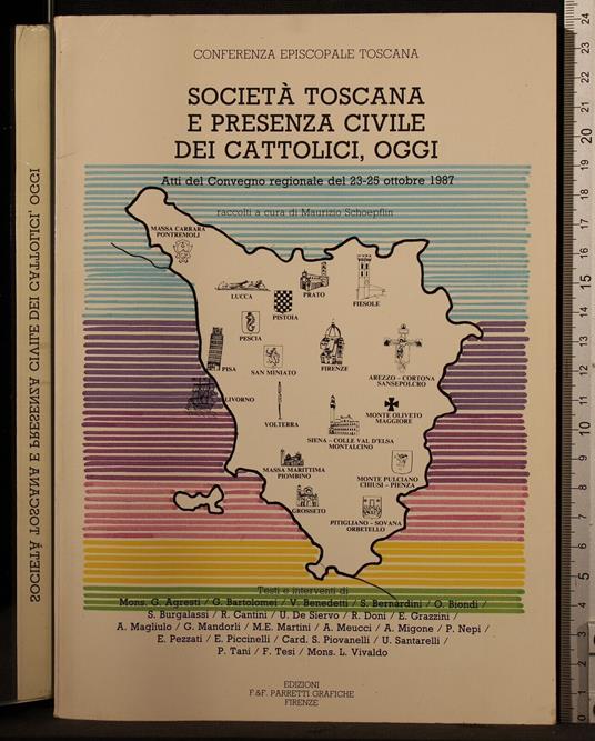 Società Toscana e presenza civile dei cattolici, oggi - Michele Agresti - copertina