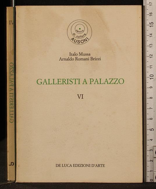 Gallerista a palazzo VI - Boano - copertina