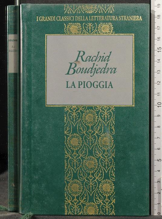 La Pioggia - Raqchid Boudjedra - copertina