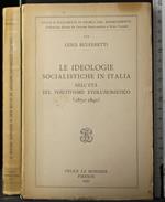 Ideologie socialistiche Italia età positivismo evolu.