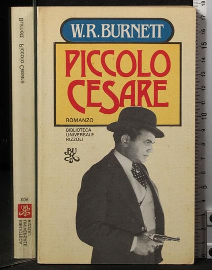 Piccolo Cesare - Allison L. Burnett - copertina