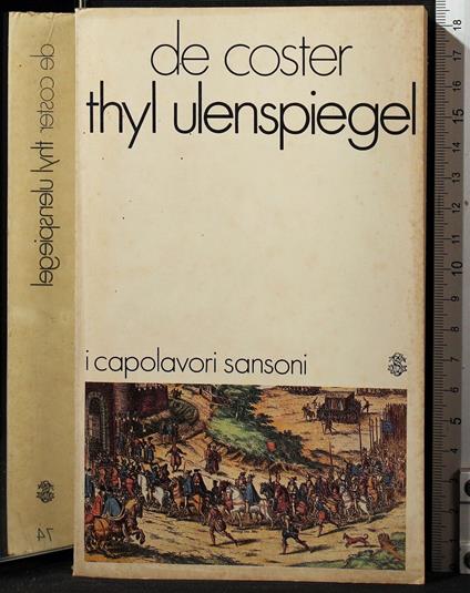 Thyl Ulenspiegel - Charles De Coster - copertina