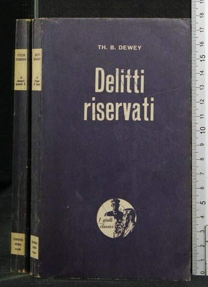 Delitti Riservati - Thomas B. Dewey - copertina