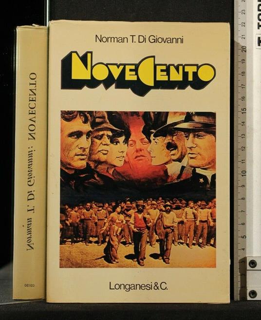 Novecento - Norman Thomas Di Giovanni - copertina