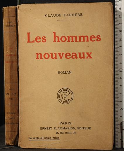 Les hommes nouveaux - Claude Farrére - copertina