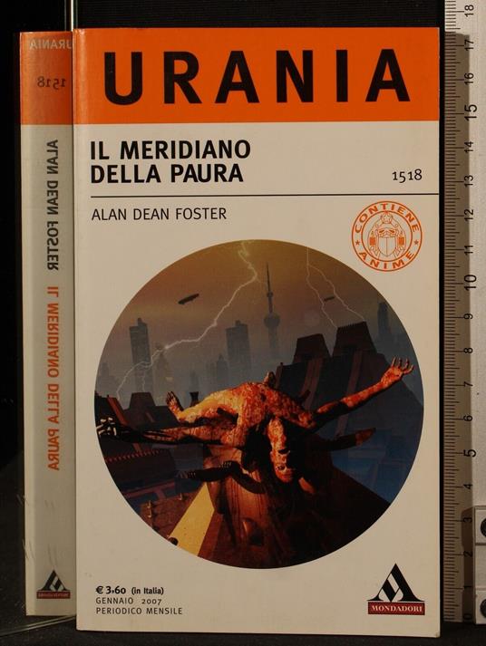 Il meridiano della paura - Alan D. Foster - copertina