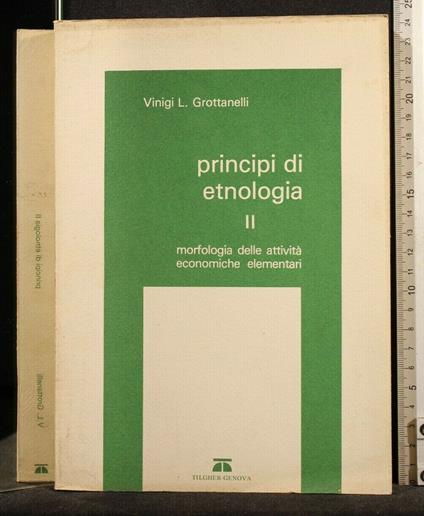 Principi di Etnologia Vol 2 - Vinigi L. Grottanelli - copertina
