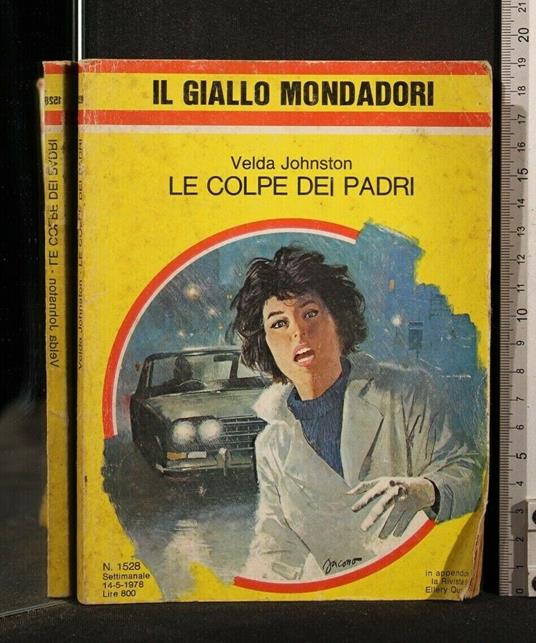 Le Colpe Dei Padri - Velda Johnston - copertina