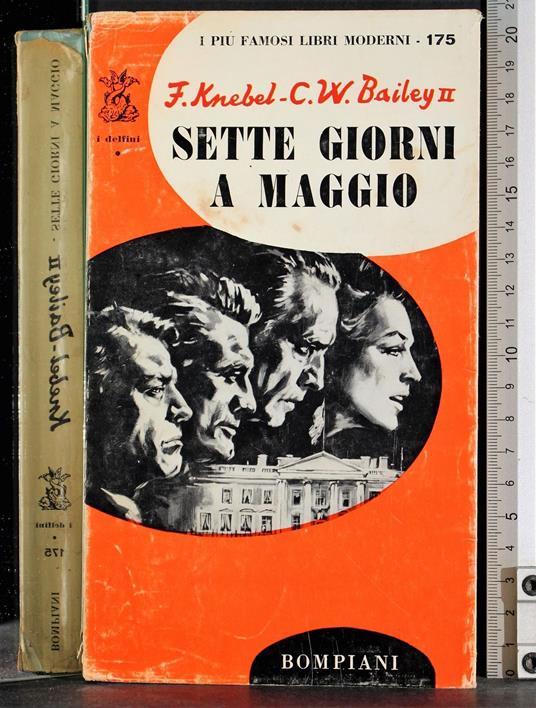 Sette giorni a Maggio - Fletcher Knebel - copertina