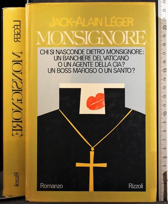 Monsignore - Jack-Alain Léger - copertina