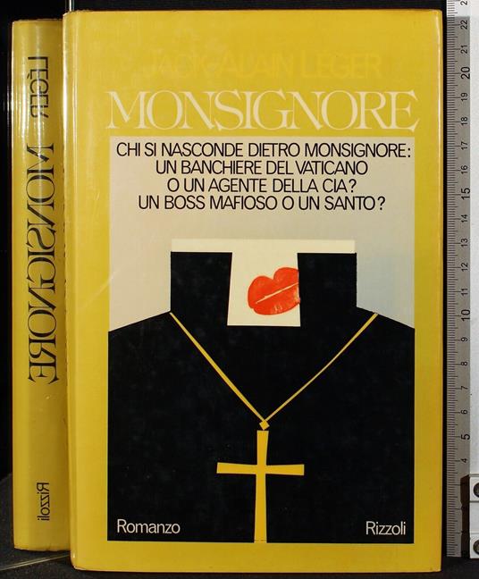 Monsignore - Jack-Alain Léger - copertina