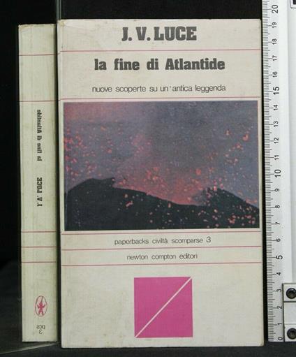La Fine di Atlantide - J. V. Luce - copertina