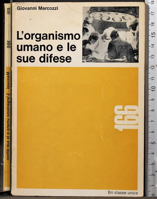 L' organismo umano e le sue difese - Giacinto Marcozzi - copertina