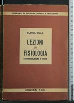 Lezioni di Fisiologia Termoregolazione e Udito