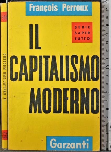 Il capitalismo moderno - François Perroux - copertina