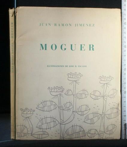 Moguer Esemplare N. 177 - Juan Ramon - copertina