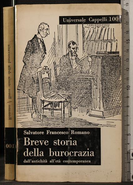 Breve storia della burocrazia - Salvatore F. Romano - copertina