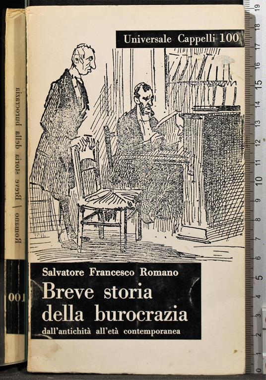 Breve storia della burocrazia - Salvatore F. Romano - copertina