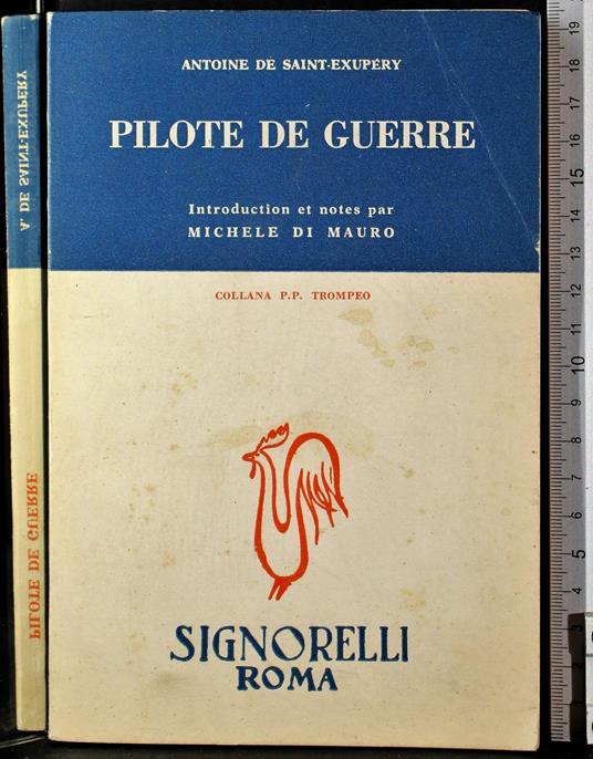 Pilote de guerre - Antoine de Saint-Exupéry - copertina