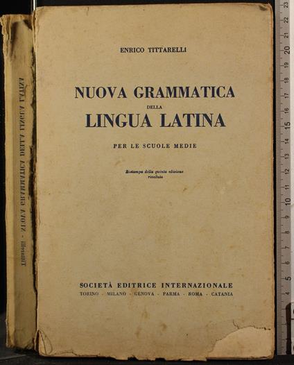 Grammatica Della Lingua Latina (Paperback)