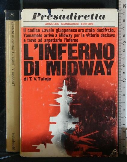 L' Inferno di Midway. Tuleja. Mondadori - Thaddeus V. Tuleja - copertina