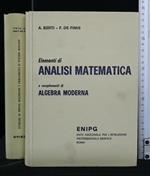 Elementi di Analisi Matematica e Complementi di Algebra Moderna