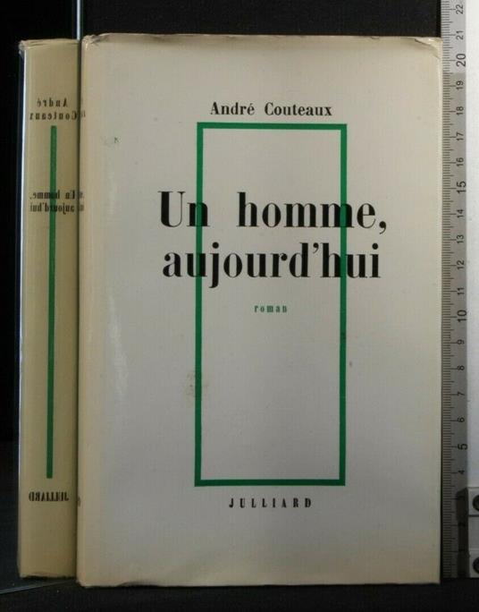 Un Homme Aujourd'Hui - Homme Aujourd'Hui di: André Counteaux - copertina