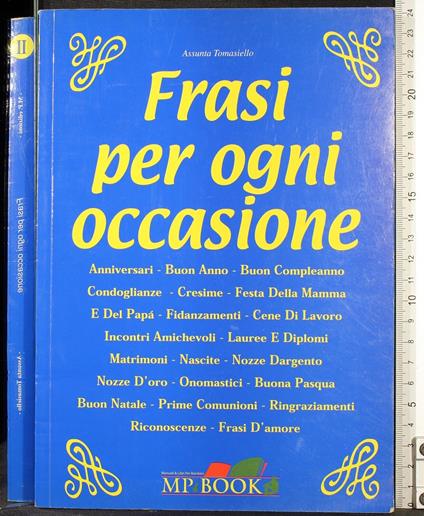 Frasi per ogni occasione - Frasi per ogni occasione di: Assunta Tommasiello - copertina