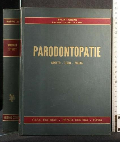 Parodontopatie - Parodontopatie di: Balint Orban - copertina